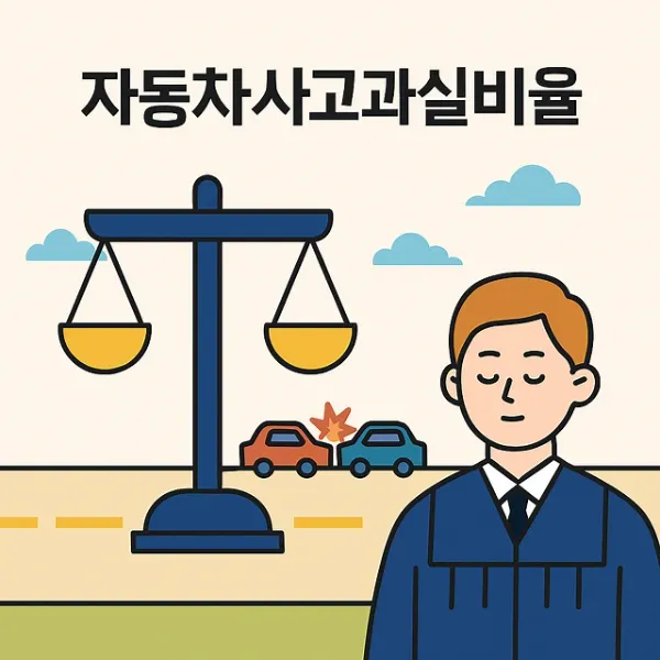 자동차사고과실비율, 교통사고전문변호사